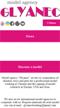 Mobile Screenshot of glyanecmodel.com